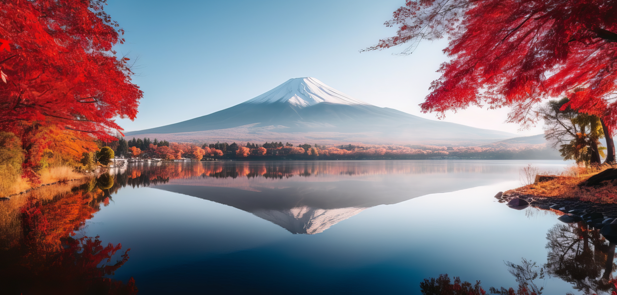 Mt. Fuji is the symbol of KIREAJI.