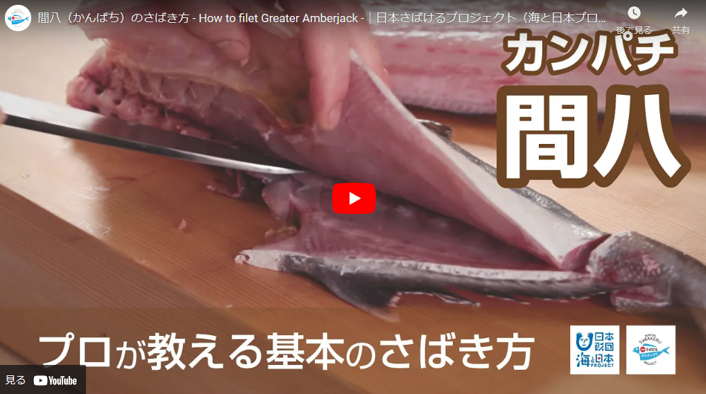 Load video: How to filet Greater Amberjack